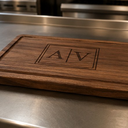 Customized cutting boards for weddings and personal gifting